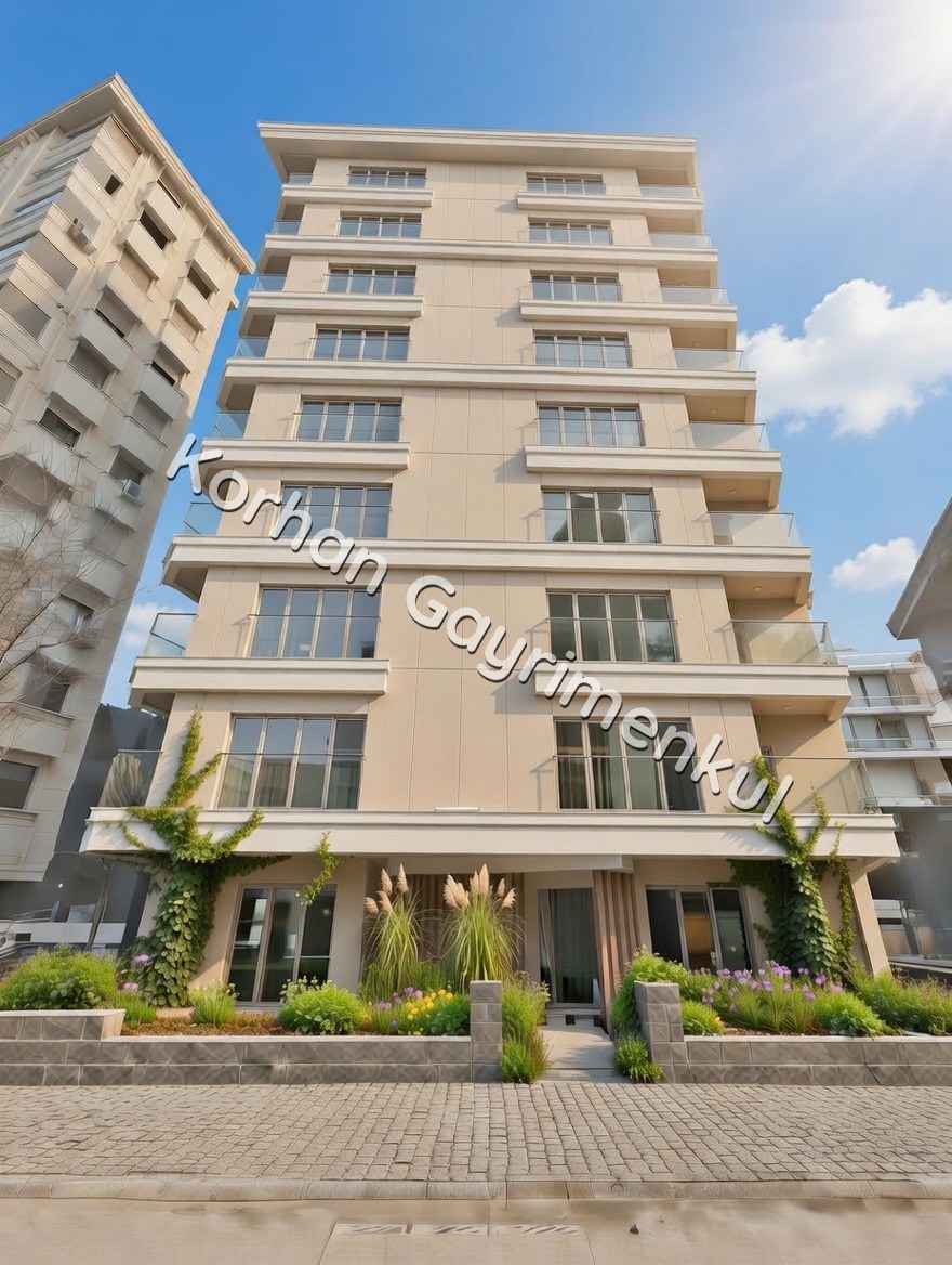 CADDEBOSTAN SAHİLDE BALKONLU EBEVEYN BANYOLU 68M2 NET 2+1 SIFIR