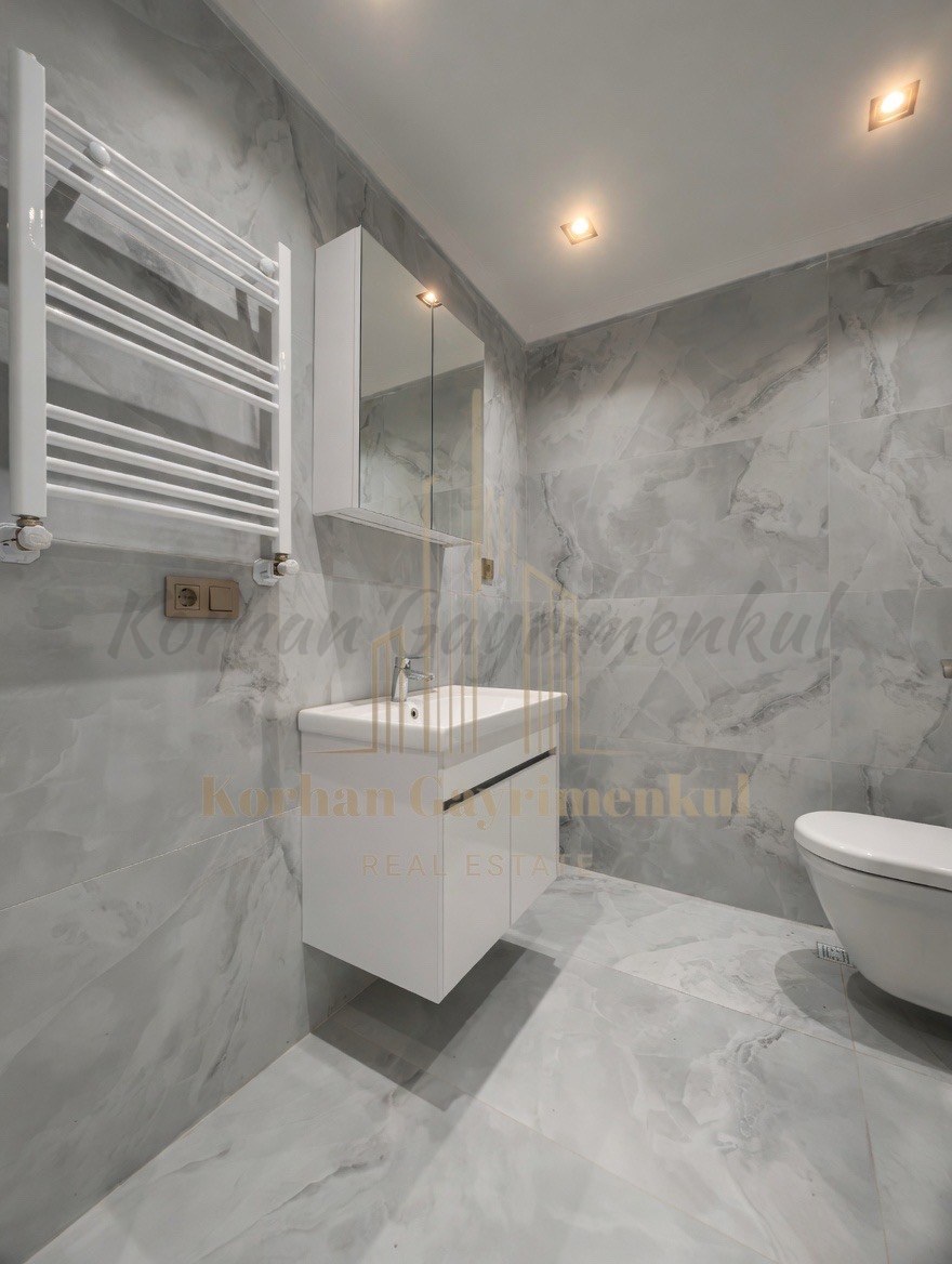 CADDEBOSTAN SAHİLDE BALKONLU EBEVEYN BANYOLU 68M2 NET 2+1 SIFIR