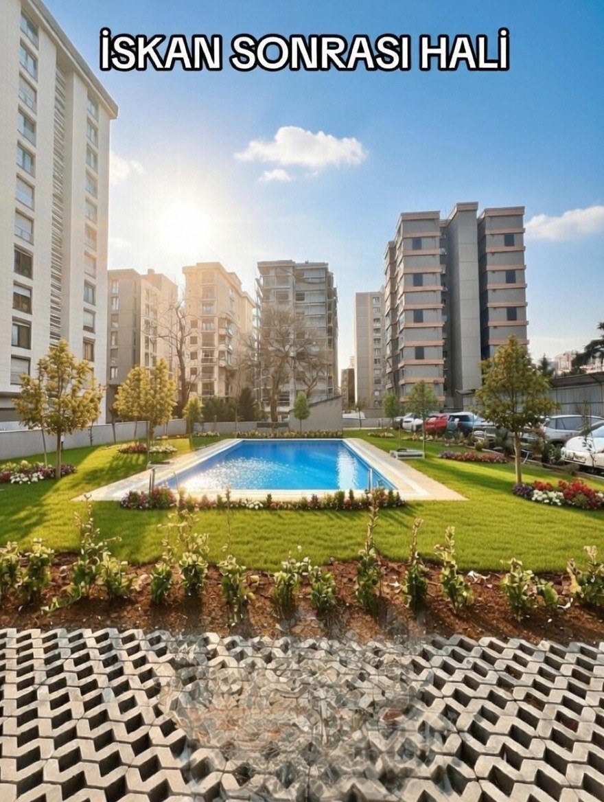 SUADİYE ÇATALÇEŞMEDE BAĞDAT'A 4. BİNA 105 NET HAVUZLU 3+1