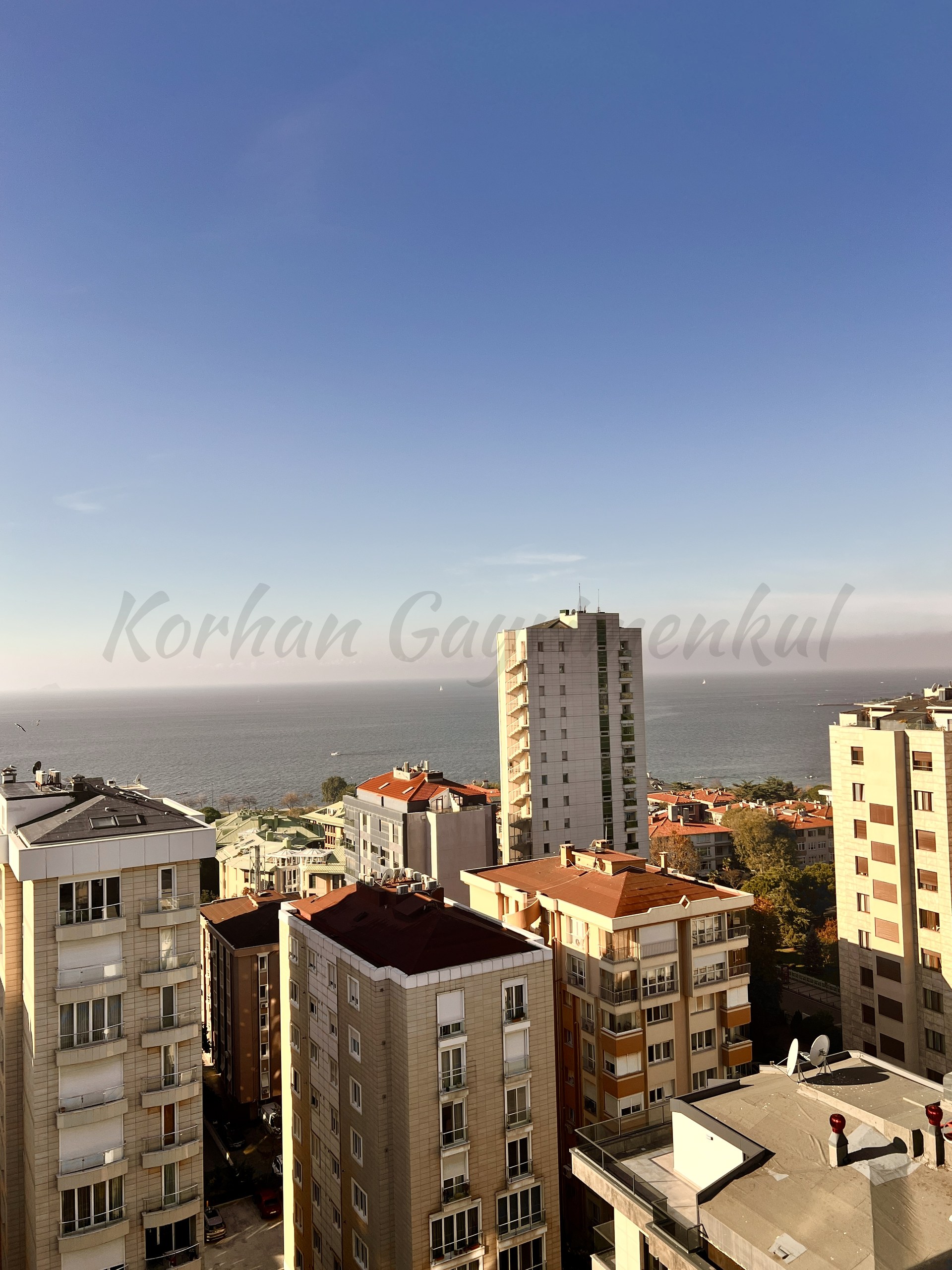 CADDEBOSTAN SAHİLDE DENZ MANZARALI 365m2 5+1 ÇİFT TERASLI DUBLEX