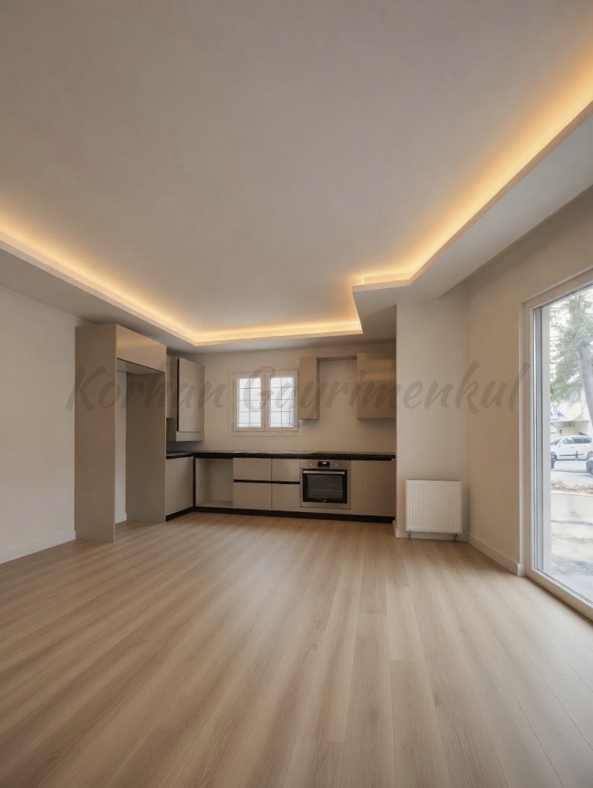 CADDEBOSTAN SAHİLDE PARKA YAKIN GİRİŞ KAT 42M2 NET 1+1 SIFIR