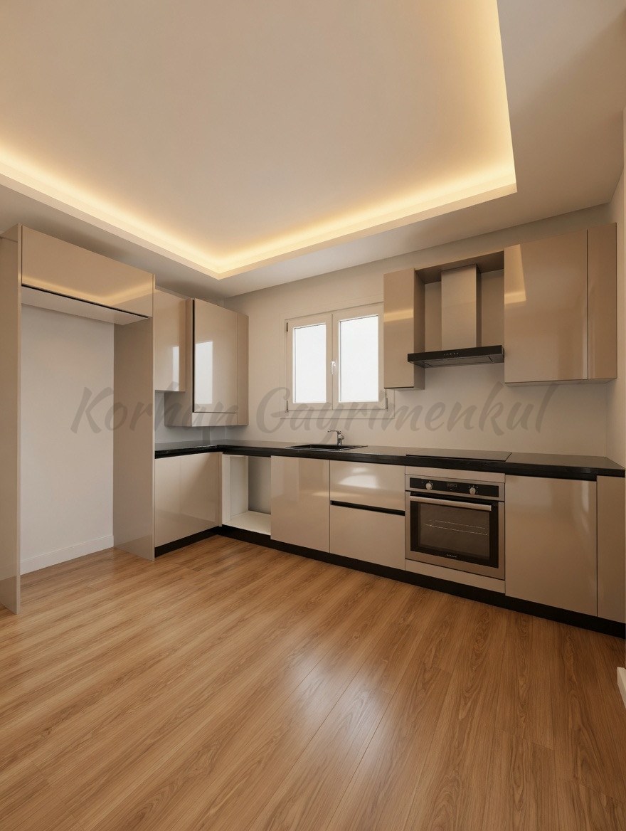CADDEBOSTAN SAHİLDE PARKA YAKIN GİRİŞ KAT 42M2 NET 1+1 SIFIR
