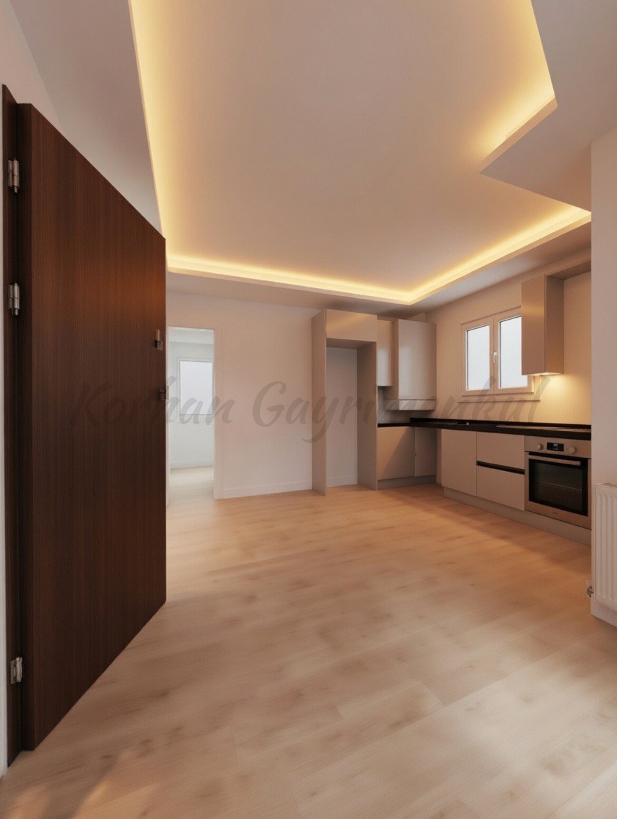 CADDEBOSTAN SAHİLDE PARKA YAKIN GİRİŞ KAT 42M2 NET 1+1 SIFIR