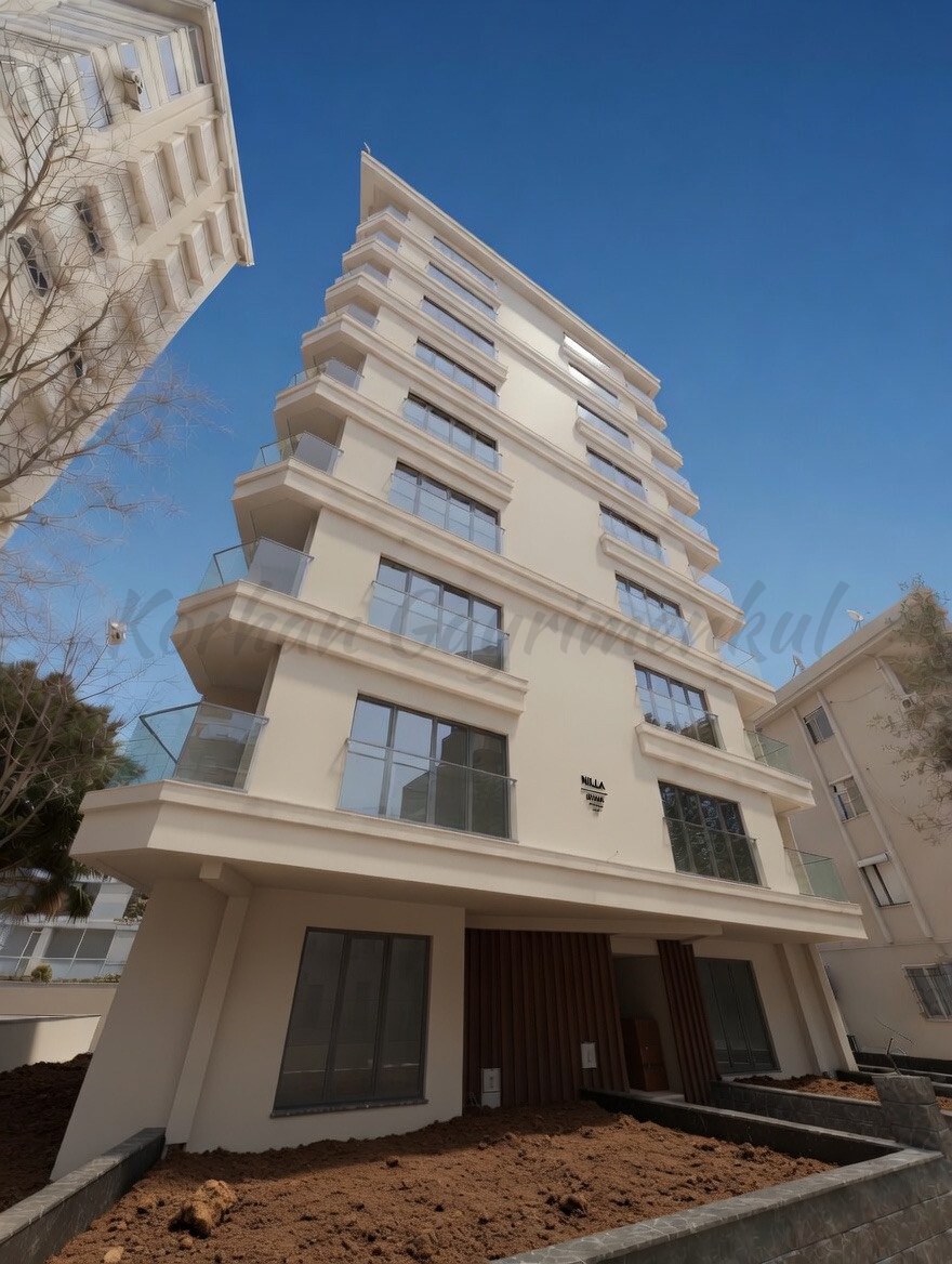 CADDEBOSTAN SAHİLDE PARKA YAKIN GİRİŞ KAT 42M2 NET 1+1 SIFIR