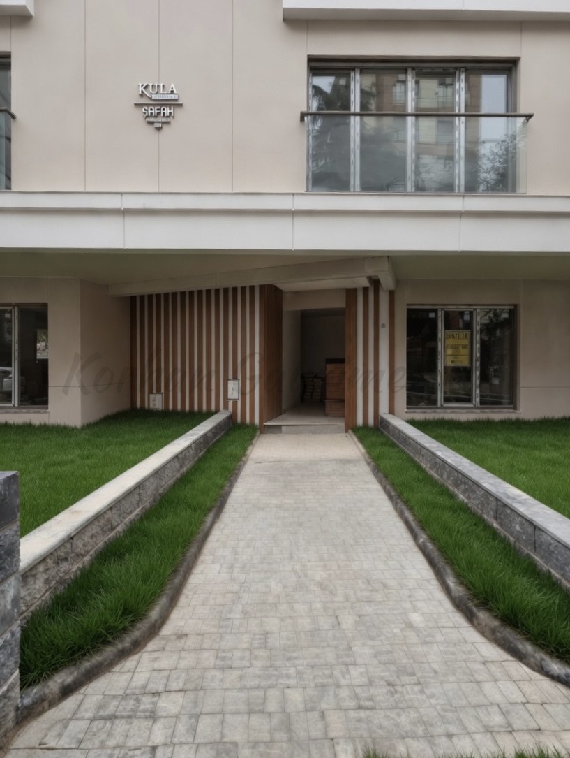 CADDEBOSTAN SAHİLDE PARKA YAKIN GİRİŞ KAT 42M2 NET 1+1 SIFIR