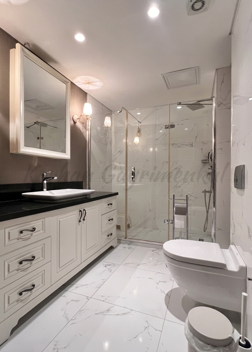 ÇENGELKÖY SULTAN MAKAMINDA 180m2 NET 4+1 ÖZEL DEKORASYONLU BOĞAZ MANZARALI ARA KAT