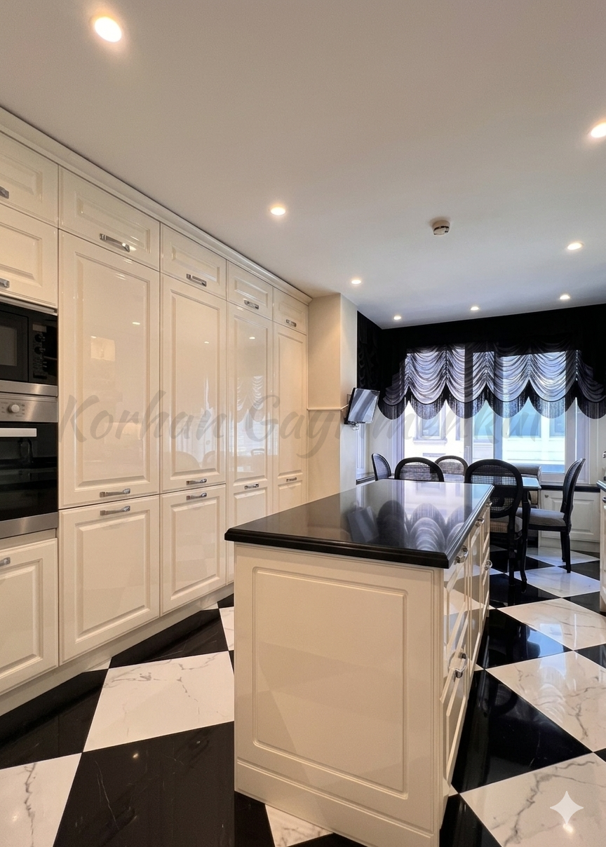 ÇENGELKÖY SULTAN MAKAMINDA 180m2 NET 4+1 ÖZEL DEKORASYONLU BOĞAZ MANZARALI ARA KAT