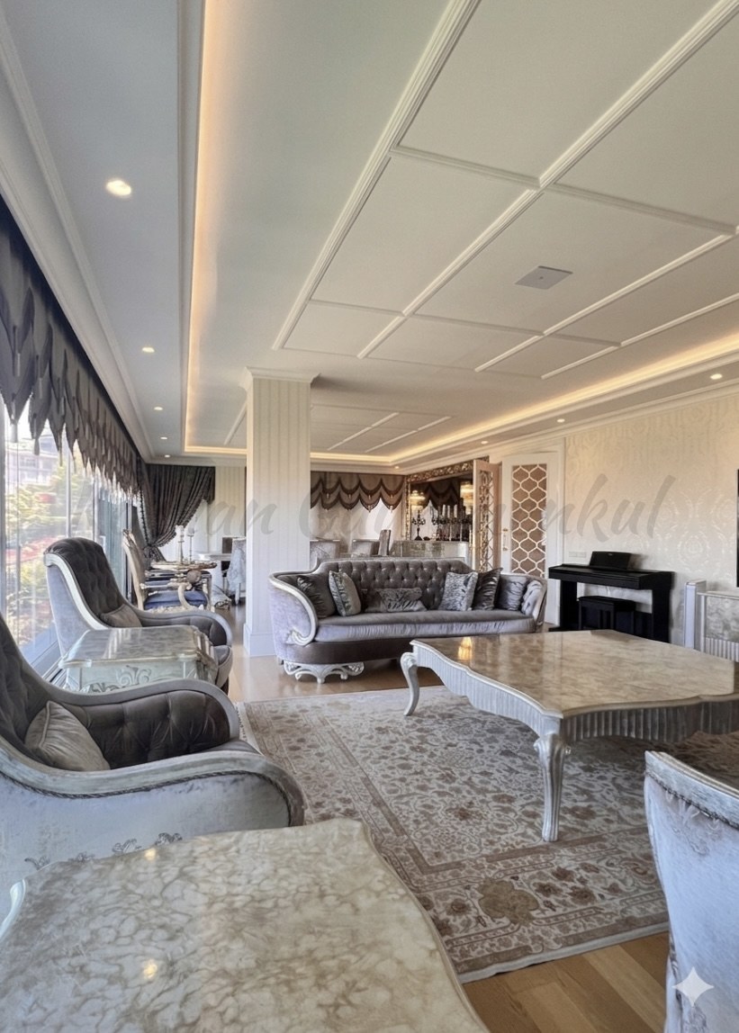 ÇENGELKÖY SULTAN MAKAMINDA 180m2 NET 4+1 ÖZEL DEKORASYONLU BOĞAZ MANZARALI ARA KAT