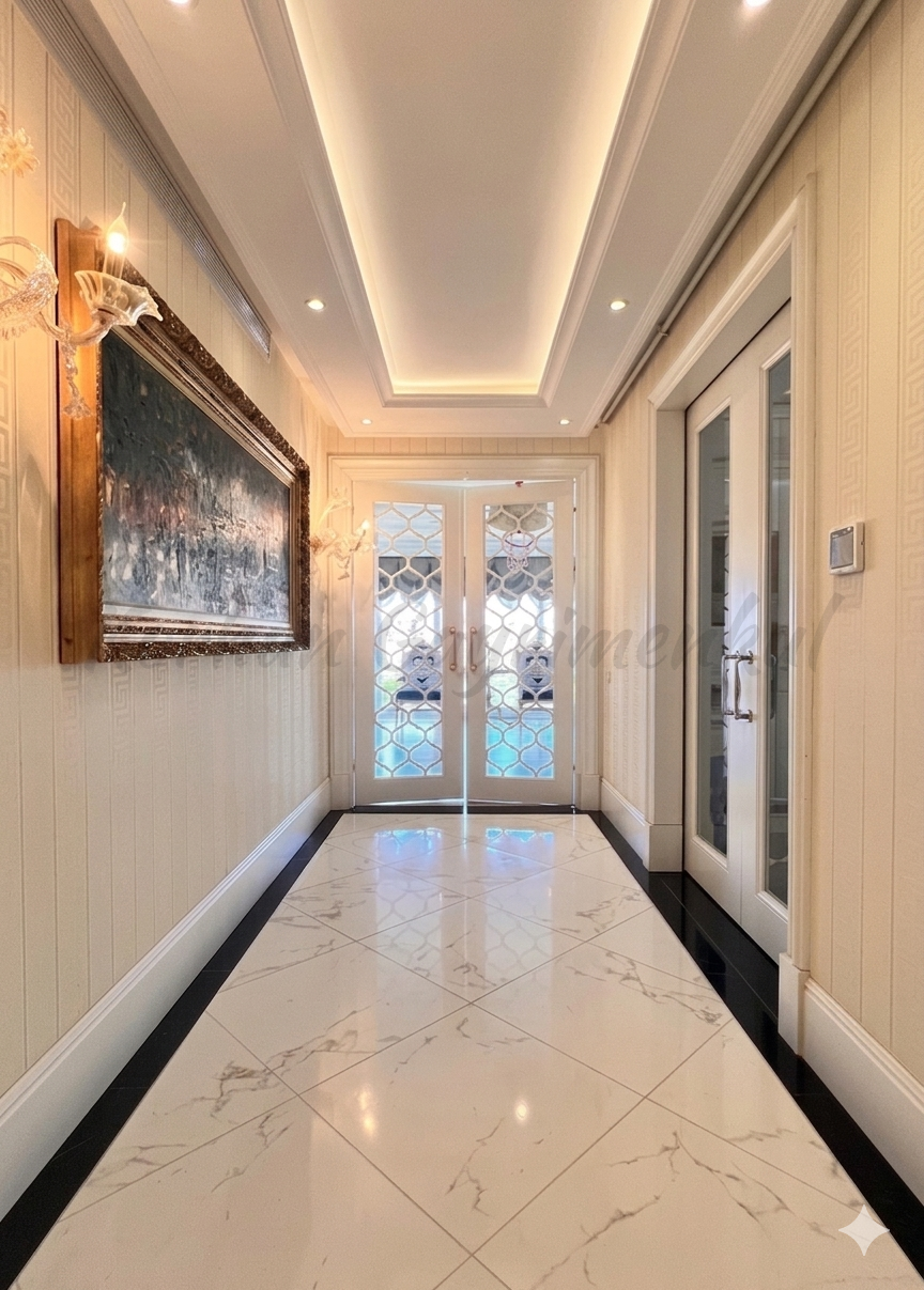ÇENGELKÖY SULTAN MAKAMINDA 180m2 NET 4+1 ÖZEL DEKORASYONLU BOĞAZ MANZARALI ARA KAT