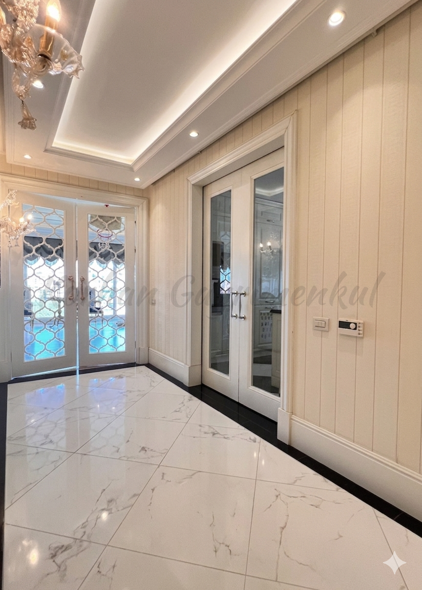 ÇENGELKÖY SULTAN MAKAMINDA 180m2 NET 4+1 ÖZEL DEKORASYONLU BOĞAZ MANZARALI ARA KAT