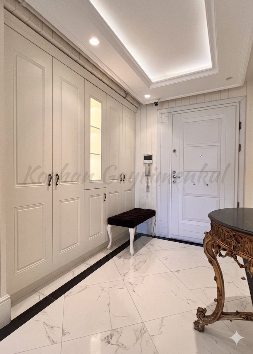 ÇENGELKÖY SULTAN MAKAMINDA 180m2 NET 4+1 ÖZEL DEKORASYONLU BOĞAZ MANZARALI ARA KAT