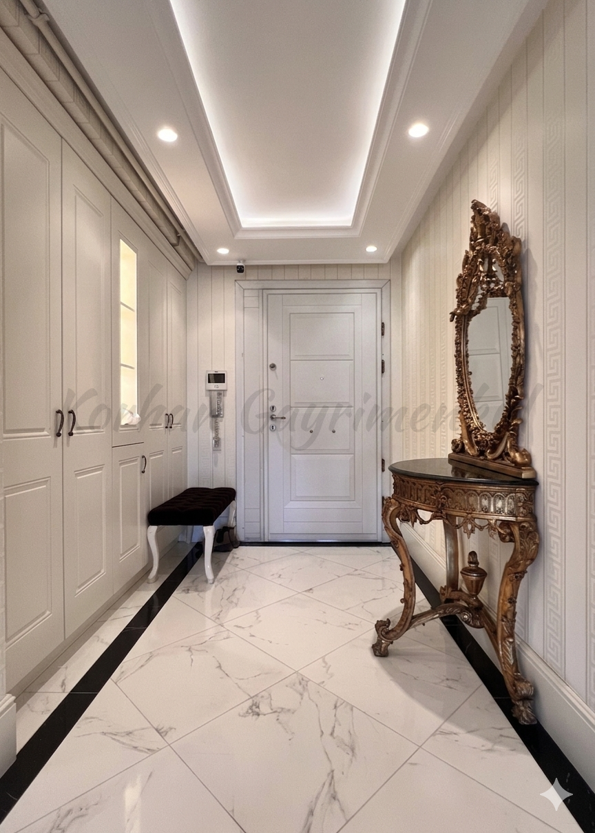 ÇENGELKÖY SULTAN MAKAMINDA 180m2 NET 4+1 ÖZEL DEKORASYONLU BOĞAZ MANZARALI ARA KAT