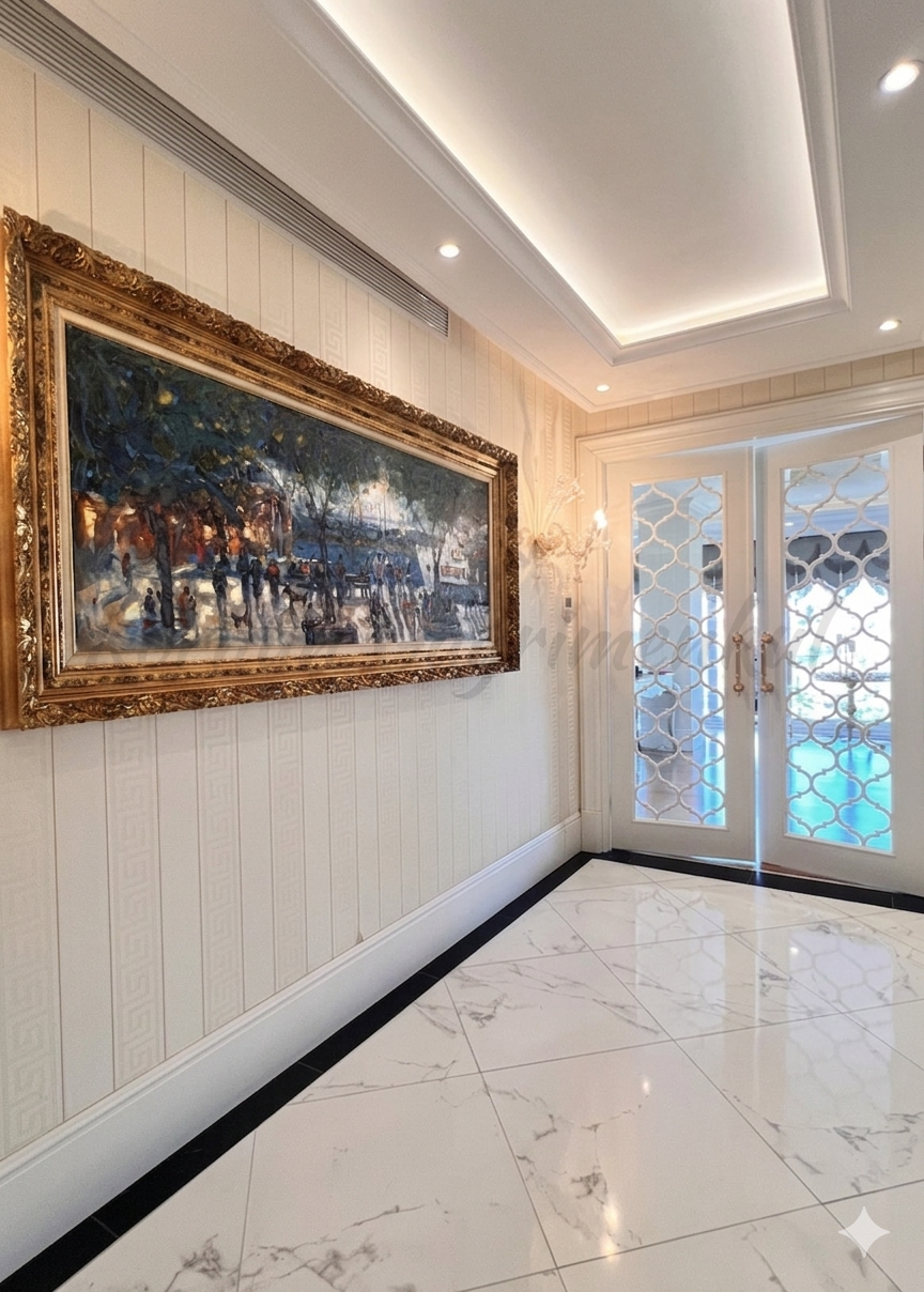 ÇENGELKÖY SULTAN MAKAMINDA 180m2 NET 4+1 ÖZEL DEKORASYONLU BOĞAZ MANZARALI ARA KAT