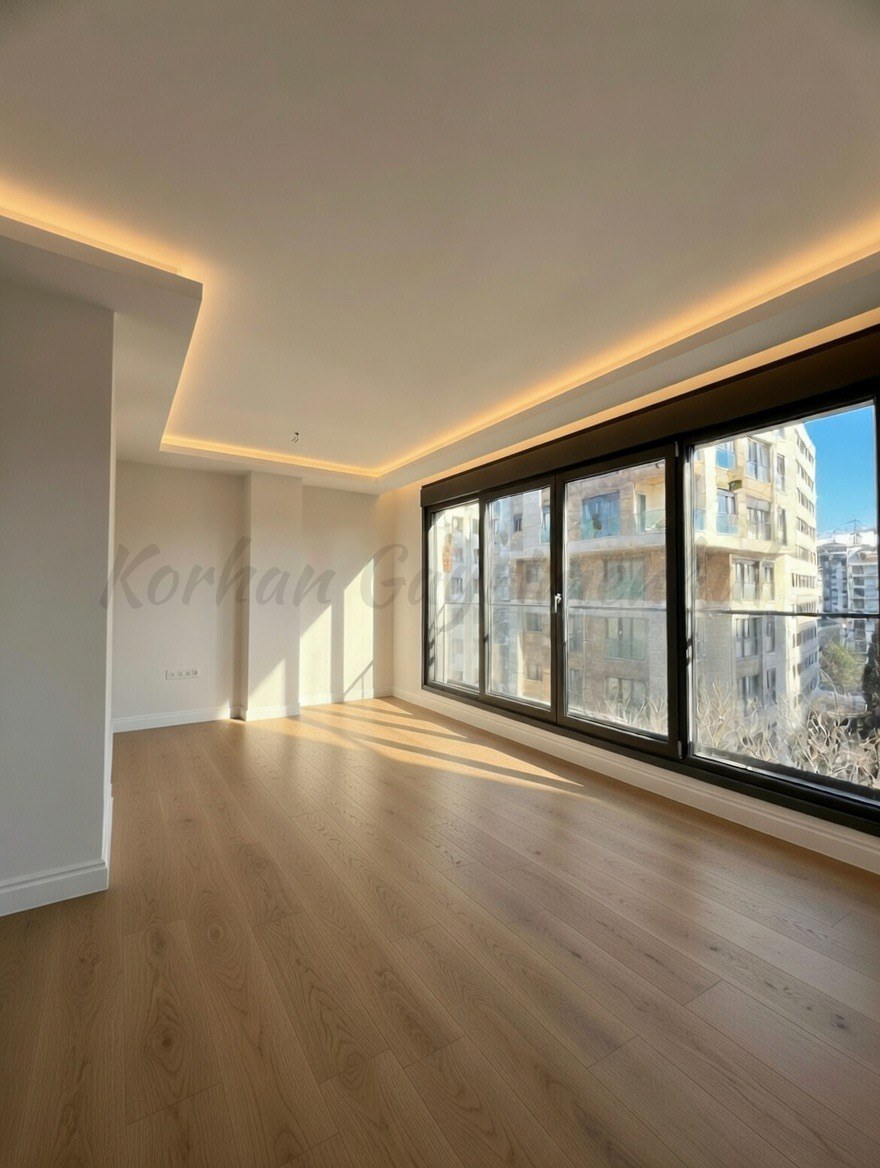 ÇİFTEHAVUZLARDA BAĞDAT'A YAKIN 90M2 NET 3+1 KATTA TEK SIFIR