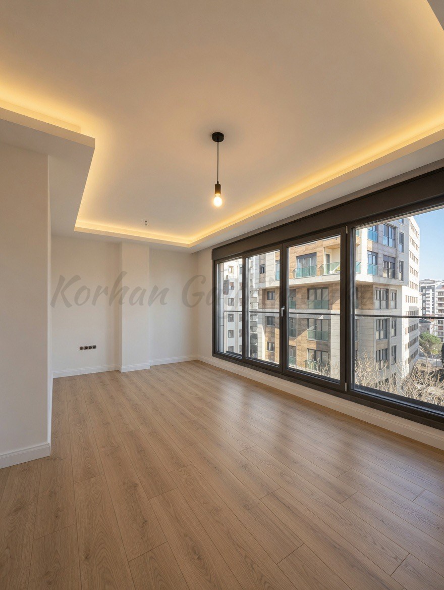 ÇİFTEHAVUZLARDA BAĞDAT'A YAKIN 90M2 NET 3+1 KATTA TEK SIFIR