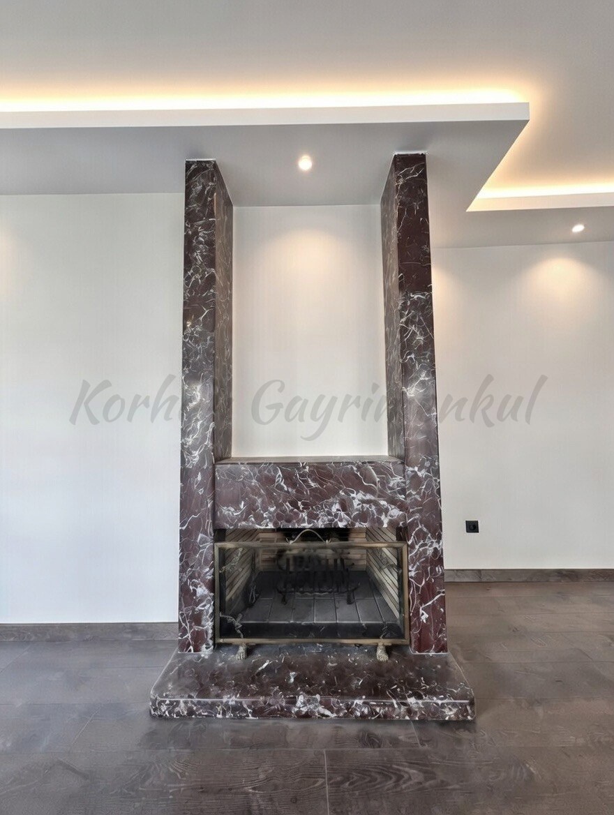 ŞAKINBAKKAL SAHİLE DENİZ MANZARALI 190M2 SÜPER LÜKS KATTA TEK