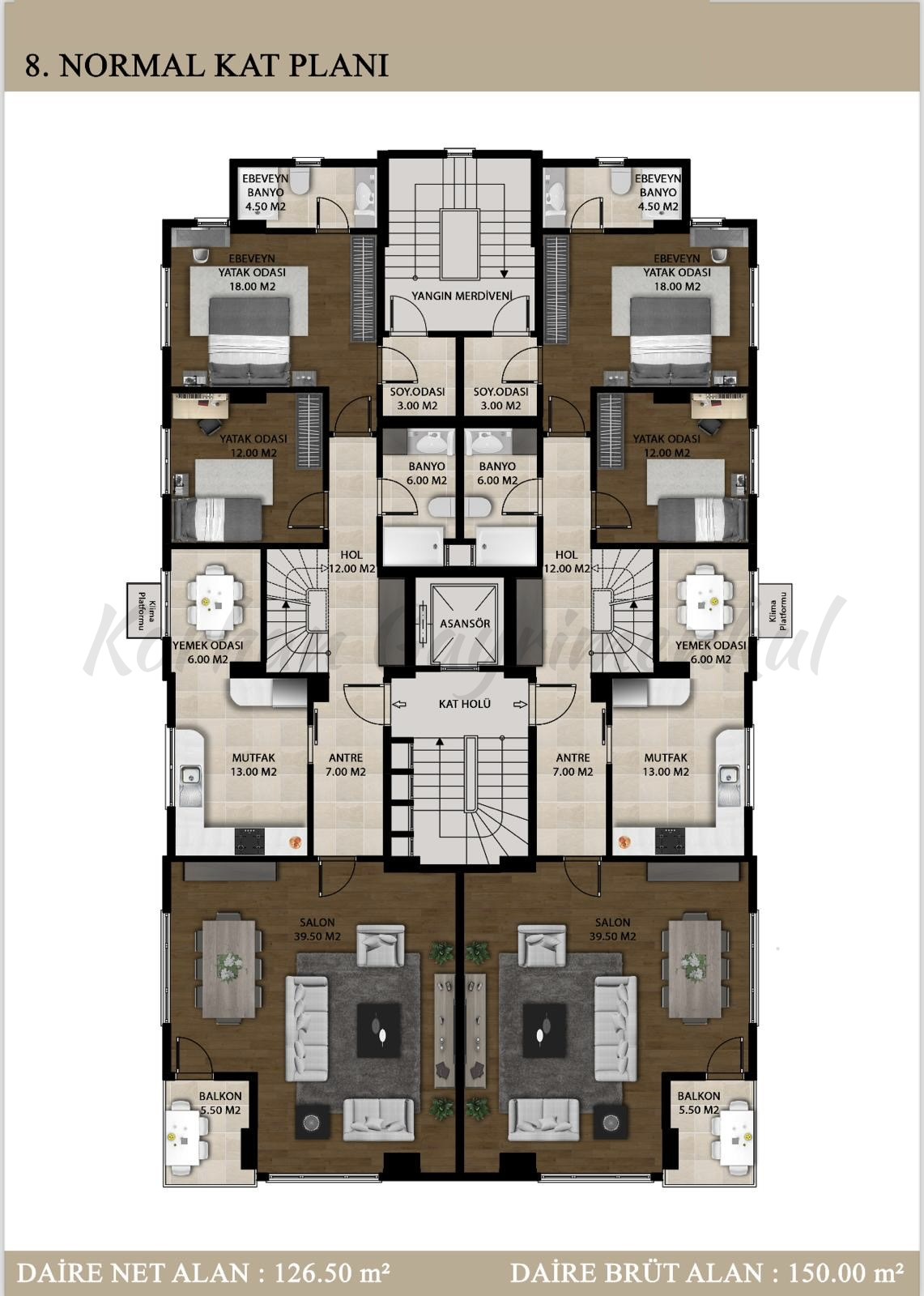 CADDEBOSTAN SAHİLDE GÖZTEPE PARKINA YAKIN 270M2 NET 4+2 DUBLEKS