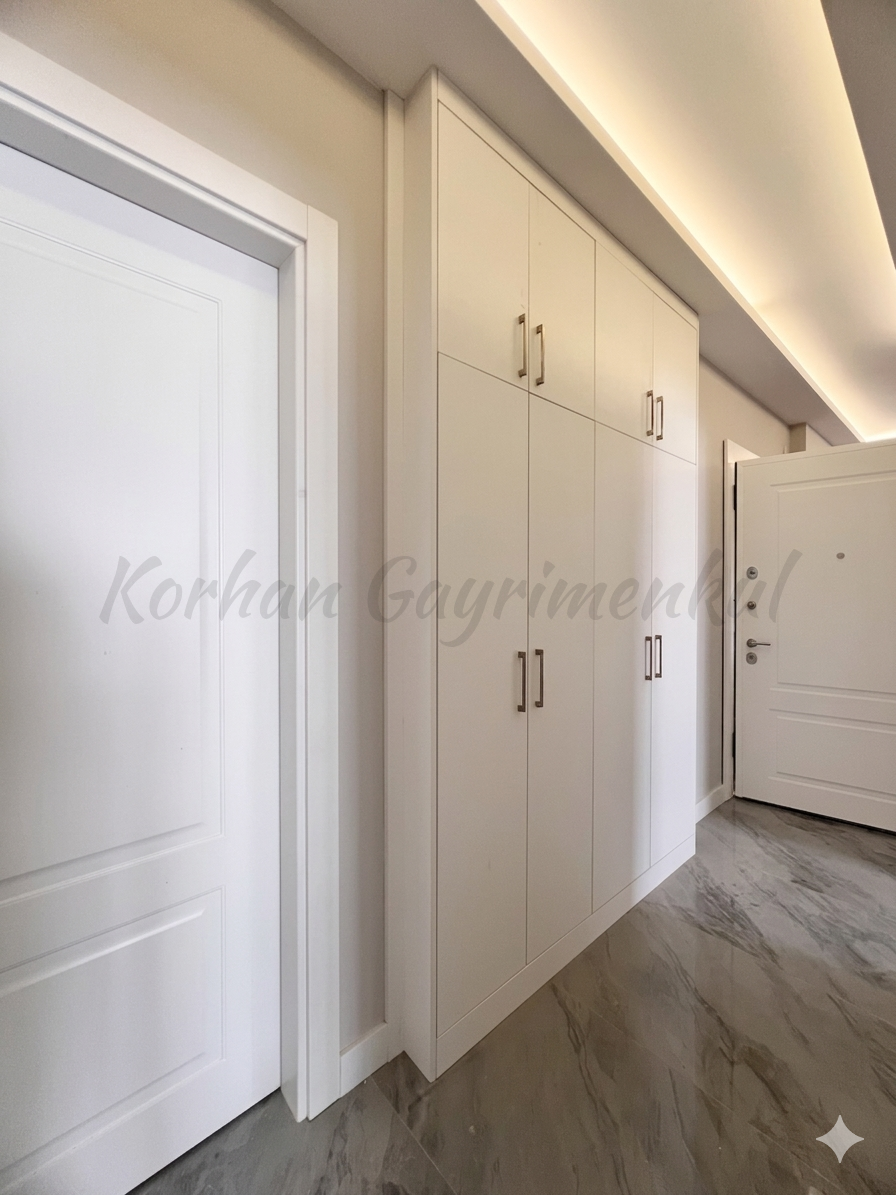 CADDEBOSTAN ÖMERPAŞADA 2024 YAPIMI 115M2 NET 3+1 KATTA TEK BALKONLU EBEVEYNLİ