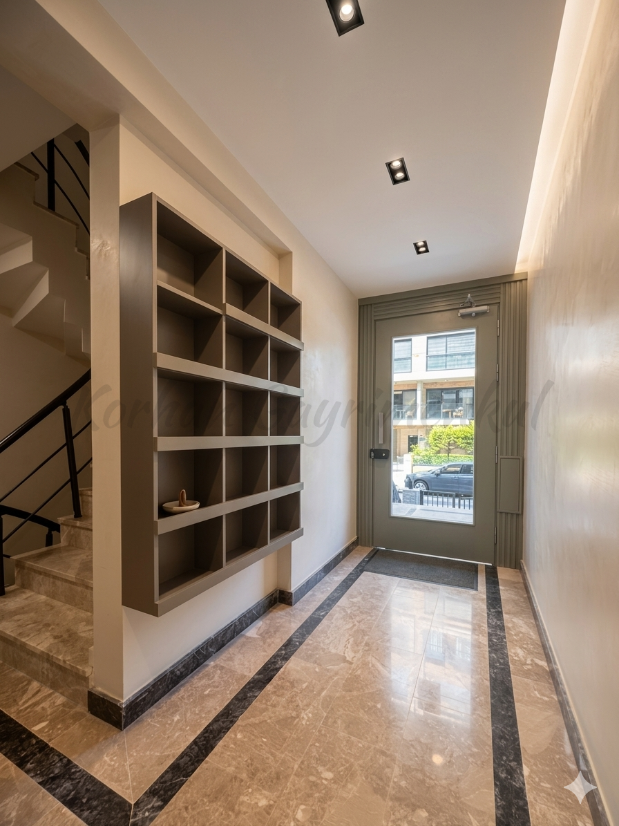 ŞAŞKINBAKKAL DİVAN ARKASI BAĞDAT’A  2.BİNADA 115m2 BRÜT 80m2 NET 3+1 ÇİFT GİRİŞLİ GİRİŞ DUBLEX