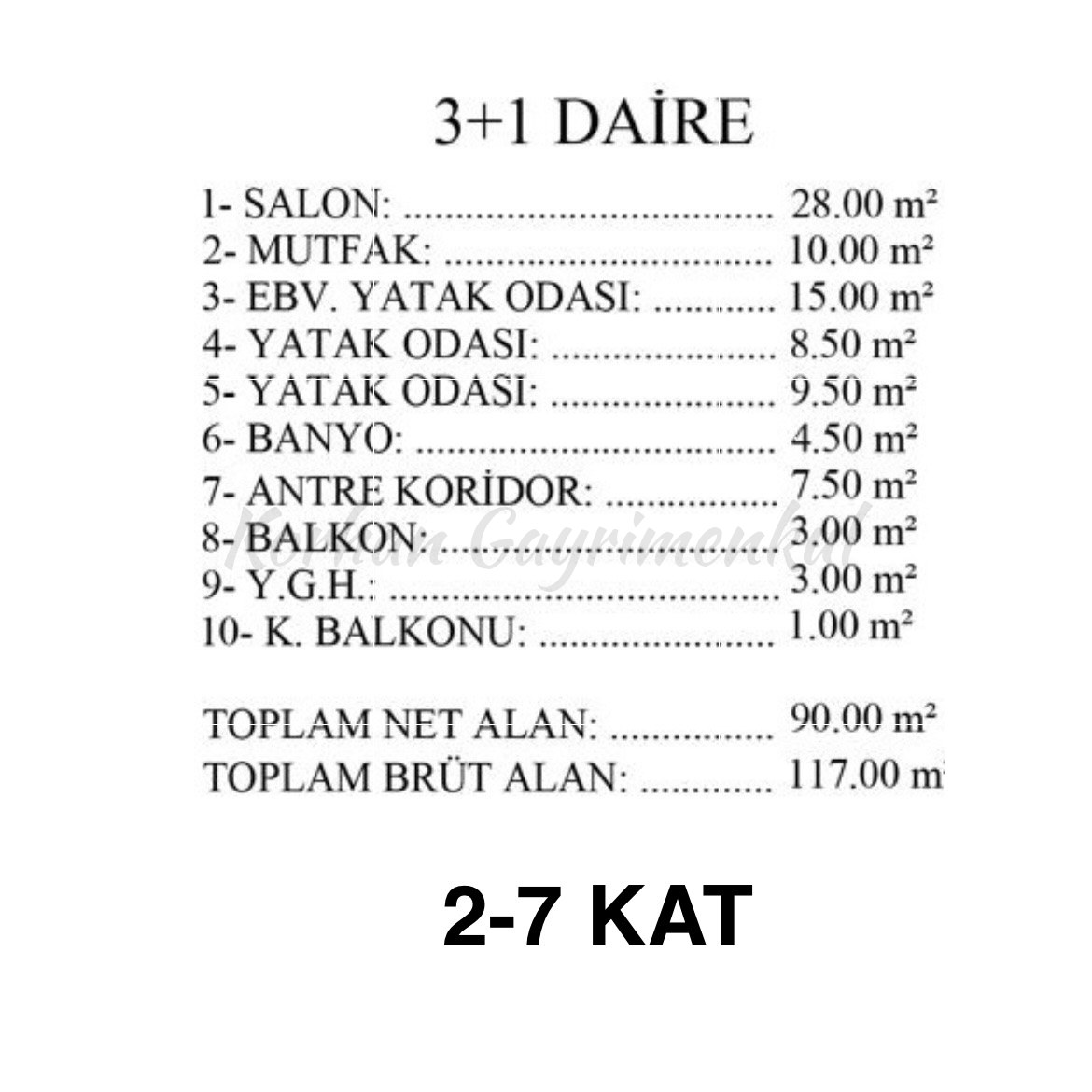 ERENKÖY ÖMERPAŞA ETHEMEFENDİ ARASI BALKONLU 90M2 NET 3+1