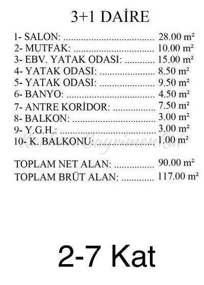 ERENKÖY ÖMERPAŞA ETHEMEFENDİ ARASI BALKONLU 90M2 NET 3+1