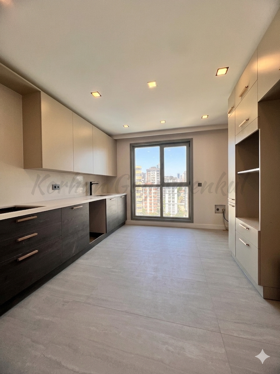 SUADİYE BEYMEN ARKASI BALKONLU YÜZME HAVUZLU 105M2 NET 3+1 SIFIR