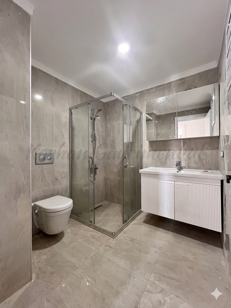 ERENKÖY MARMARAYA YAKIN EBEVEYN BANYOLU 90M2 NET 3+1 SIFIR