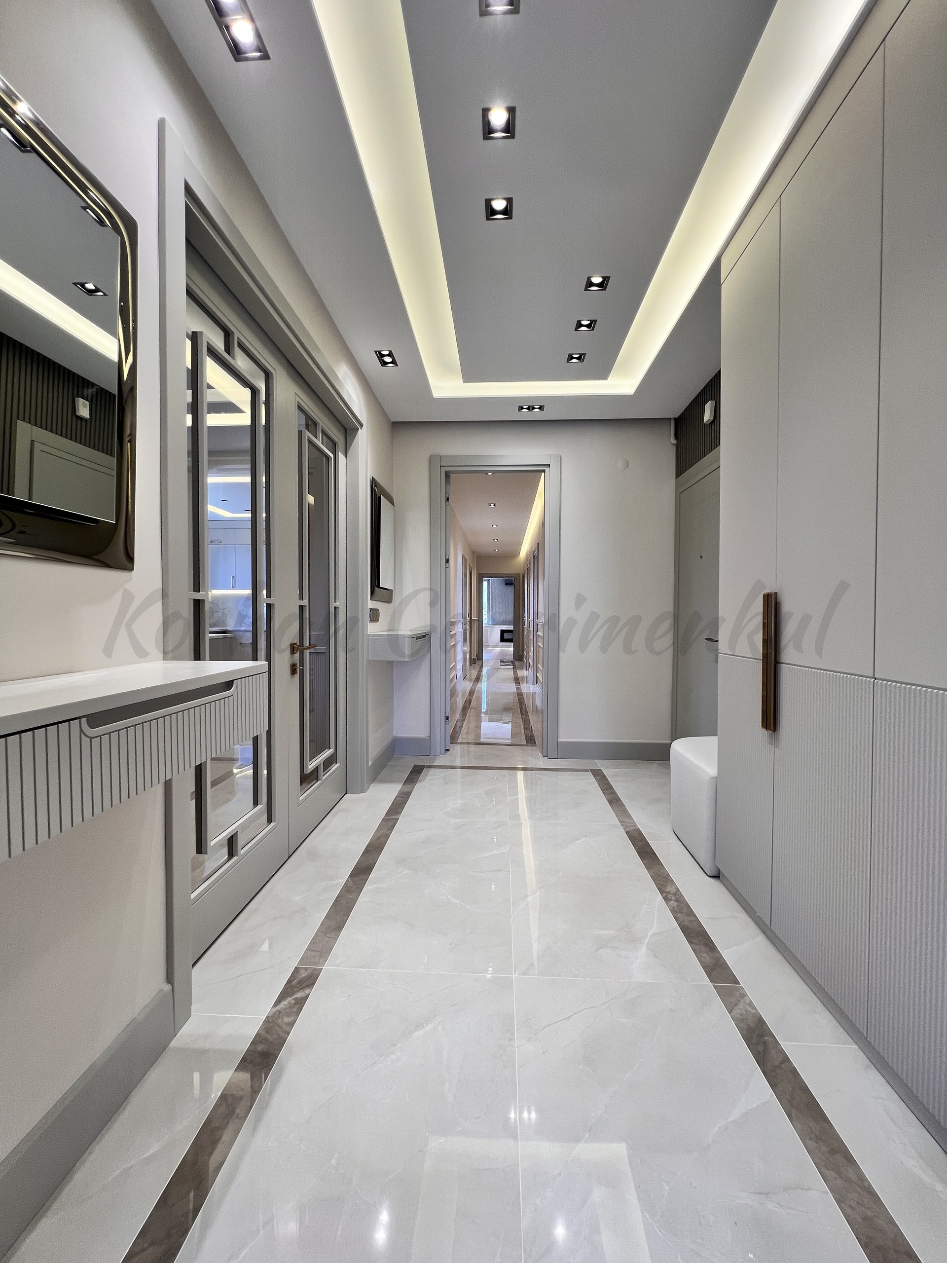 ÇIFTEHAVUZLAR BAĞDATA ÇOK YAKIN MÜTHİŞ DAİRE 210m2 BRÜT 180m2 NET 4+1 KATTA TEK