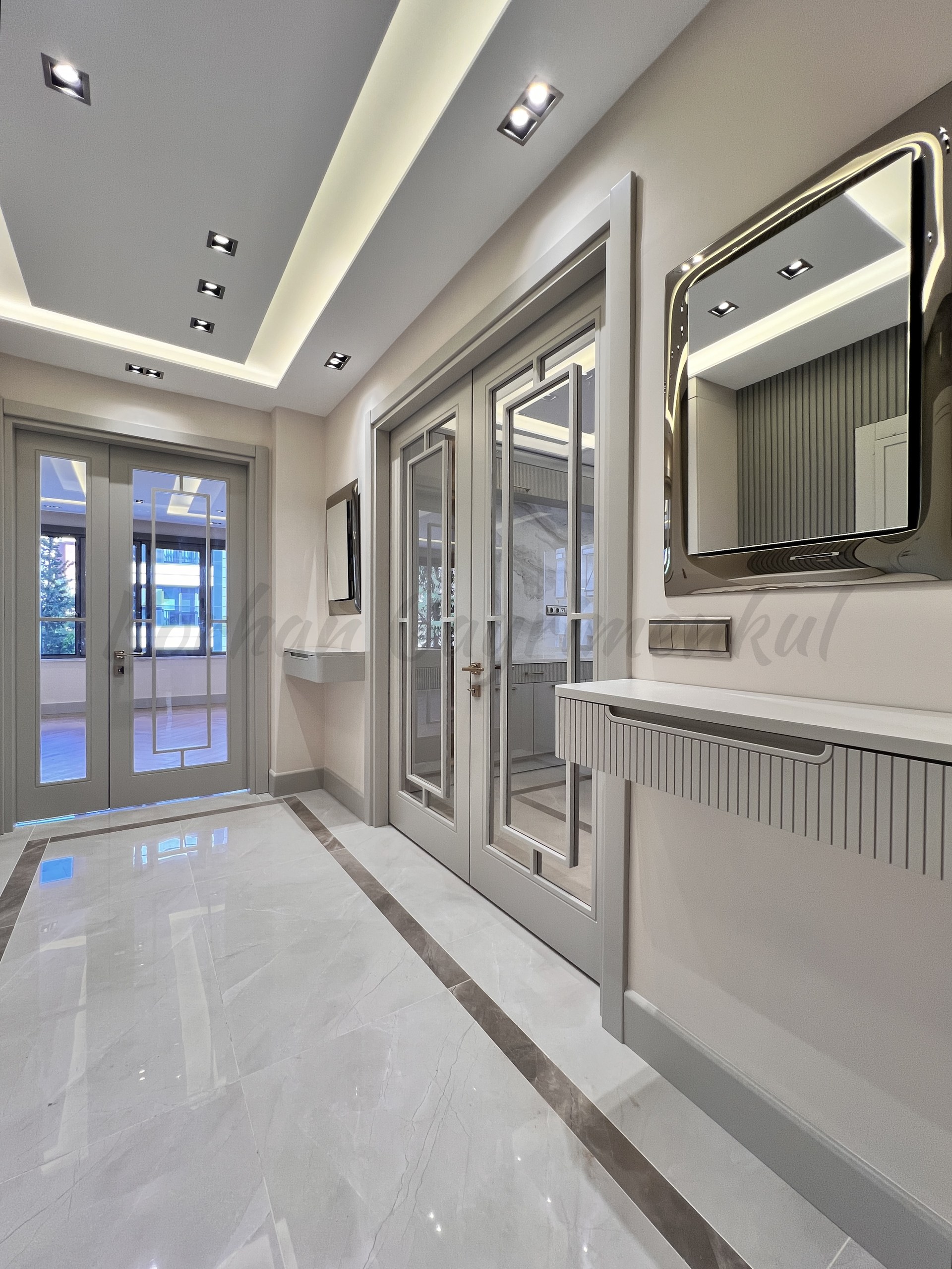 ÇIFTEHAVUZLAR BAĞDATA ÇOK YAKIN MÜTHİŞ DAİRE 210m2 BRÜT 180m2 NET 4+1 KATTA TEK