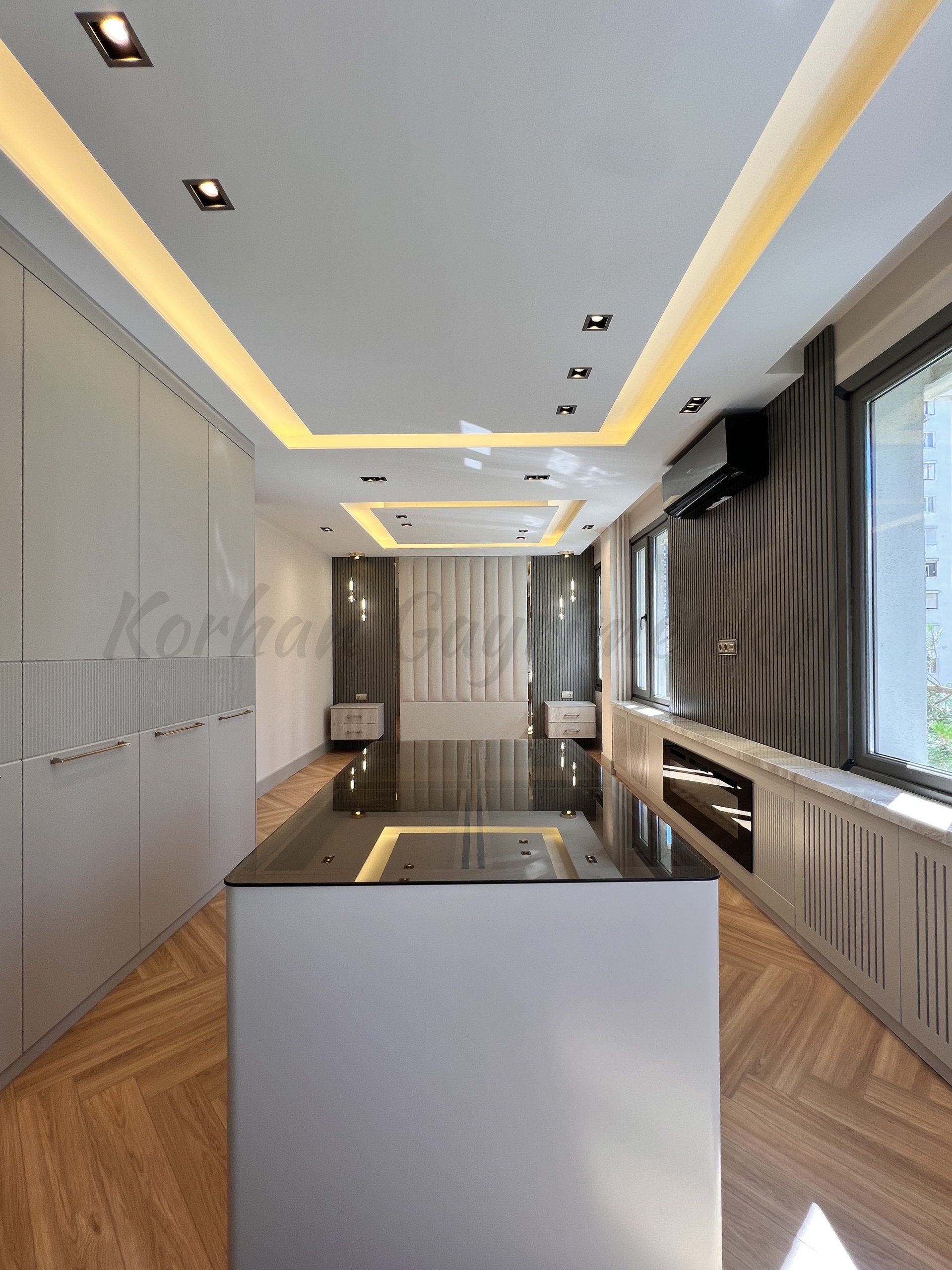 ÇIFTEHAVUZLAR BAĞDATA ÇOK YAKIN MÜTHİŞ DAİRE 210m2 BRÜT 180m2 NET 4+1 KATTA TEK