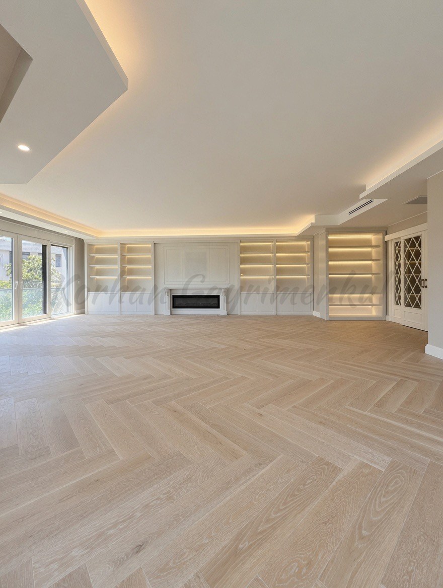 YALI PARSELİNDE SIFIR 7/24 GÜVENLİKLİ 240m2 4+1 GENİŞ BALKONLU YEŞİLLİKLER İÇİNDE