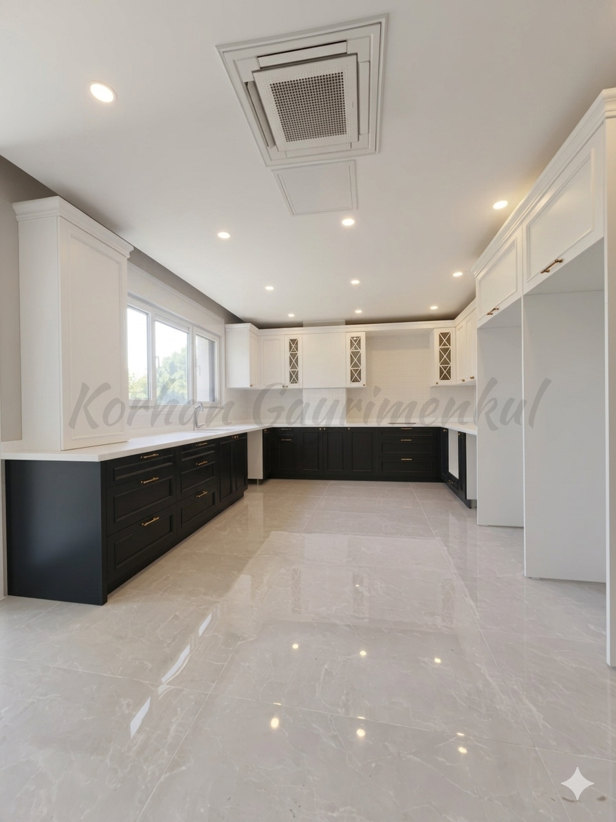 YALI PARSELİNDE SIFIR 7/24 GÜVENLİKLİ 240m2 4+1 GENİŞ BALKONLU YEŞİLLİKLER İÇİNDE