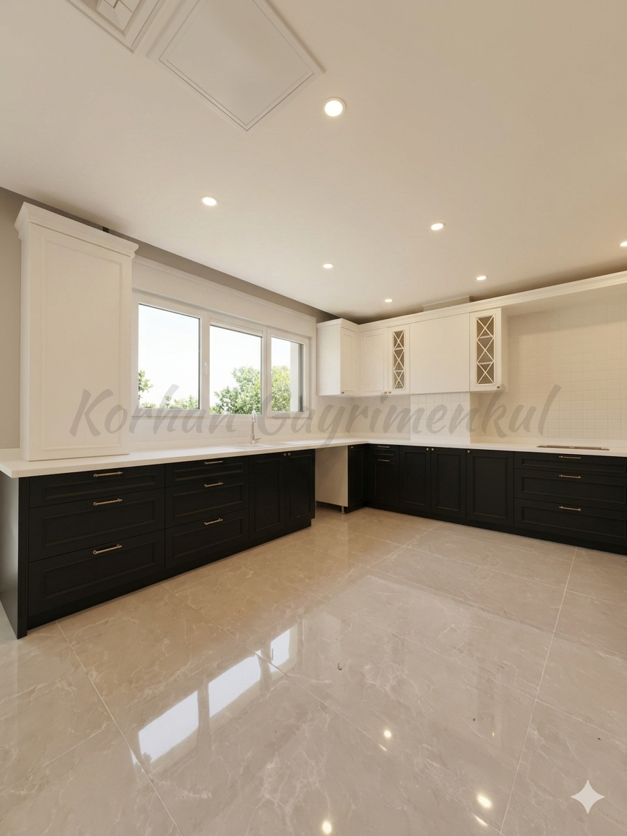 YALI PARSELİNDE SIFIR 7/24 GÜVENLİKLİ 240m2 4+1 GENİŞ BALKONLU YEŞİLLİKLER İÇİNDE
