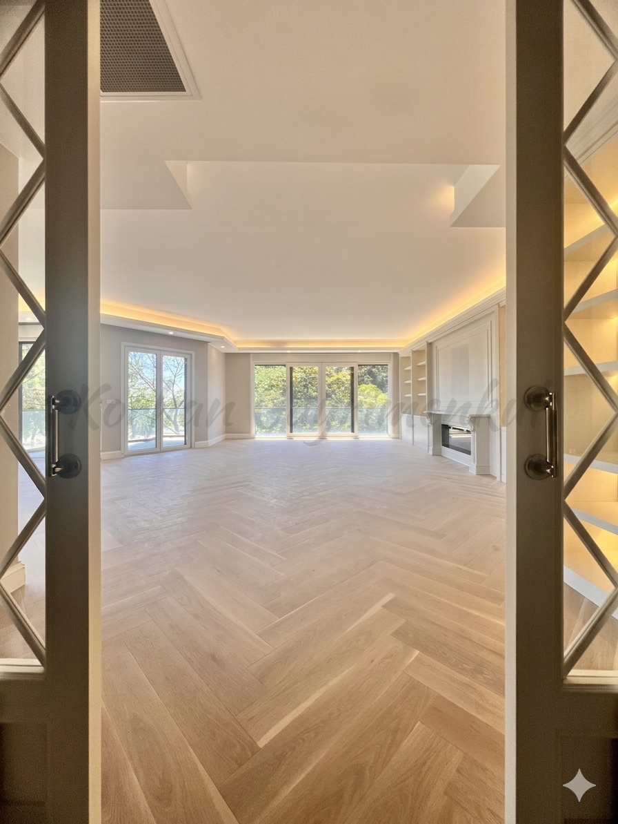 YALI PARSELİNDE SIFIR 7/24 GÜVENLİKLİ 240m2 4+1 GENİŞ BALKONLU YEŞİLLİKLER İÇİNDE