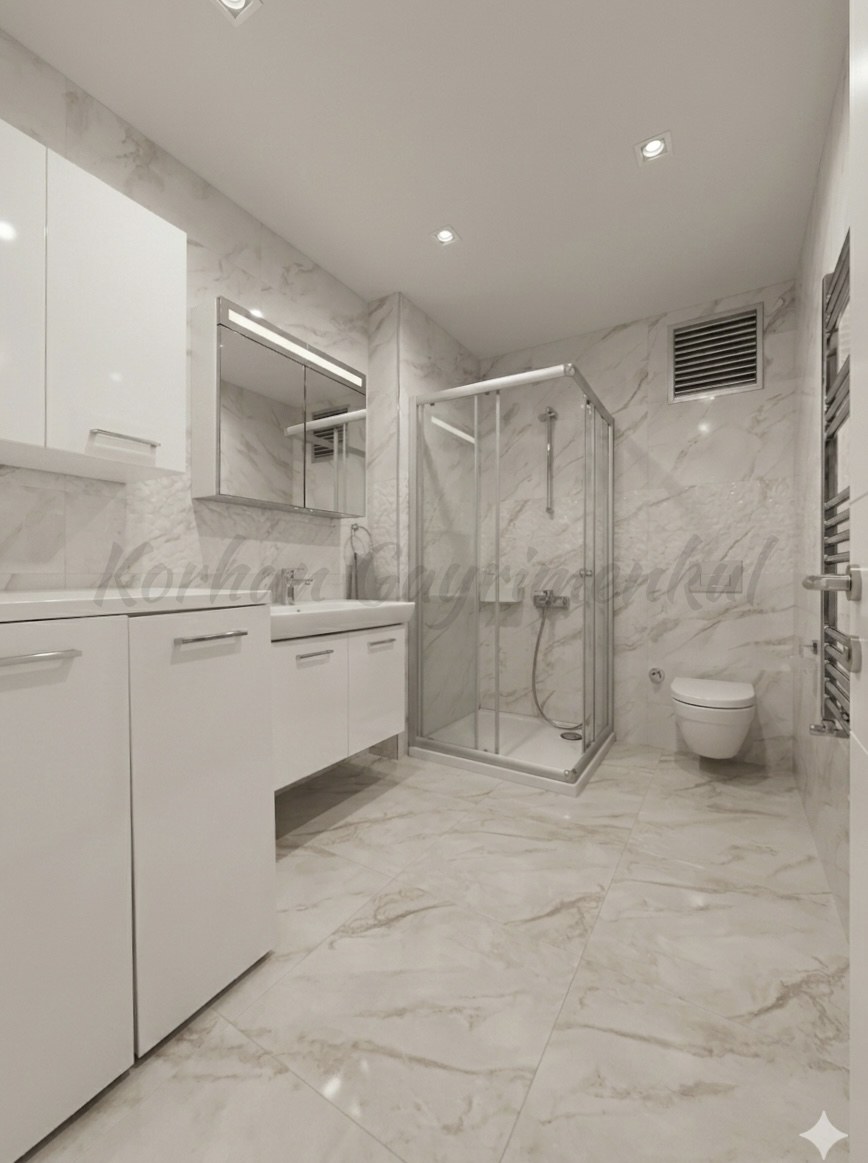 CADDEBOSTAN ÖMERPAŞA'DA BALKONLU ÖN KÖŞE 90M2 NET 3+1