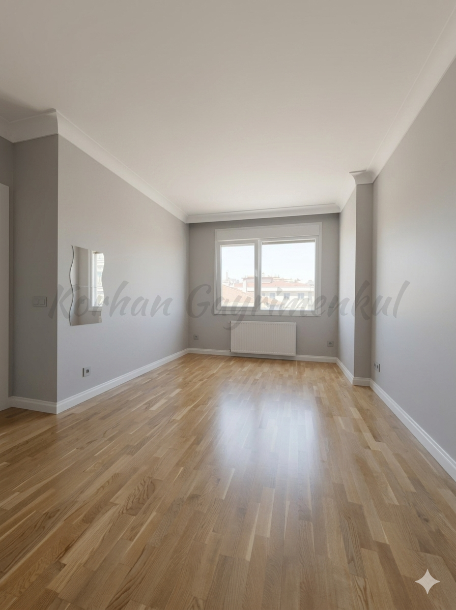 CADDEBOSTAN ÖMERPAŞA'DA BALKONLU ÖN KÖŞE 90M2 NET 3+1