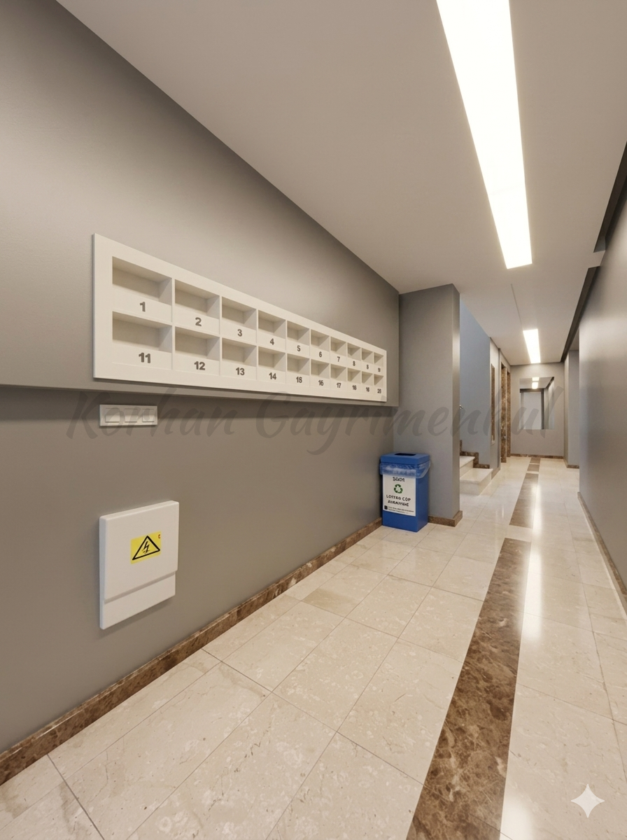 CADDEBOSTAN ÖMERPAŞA'DA BALKONLU ÖN KÖŞE 90M2 NET 3+1