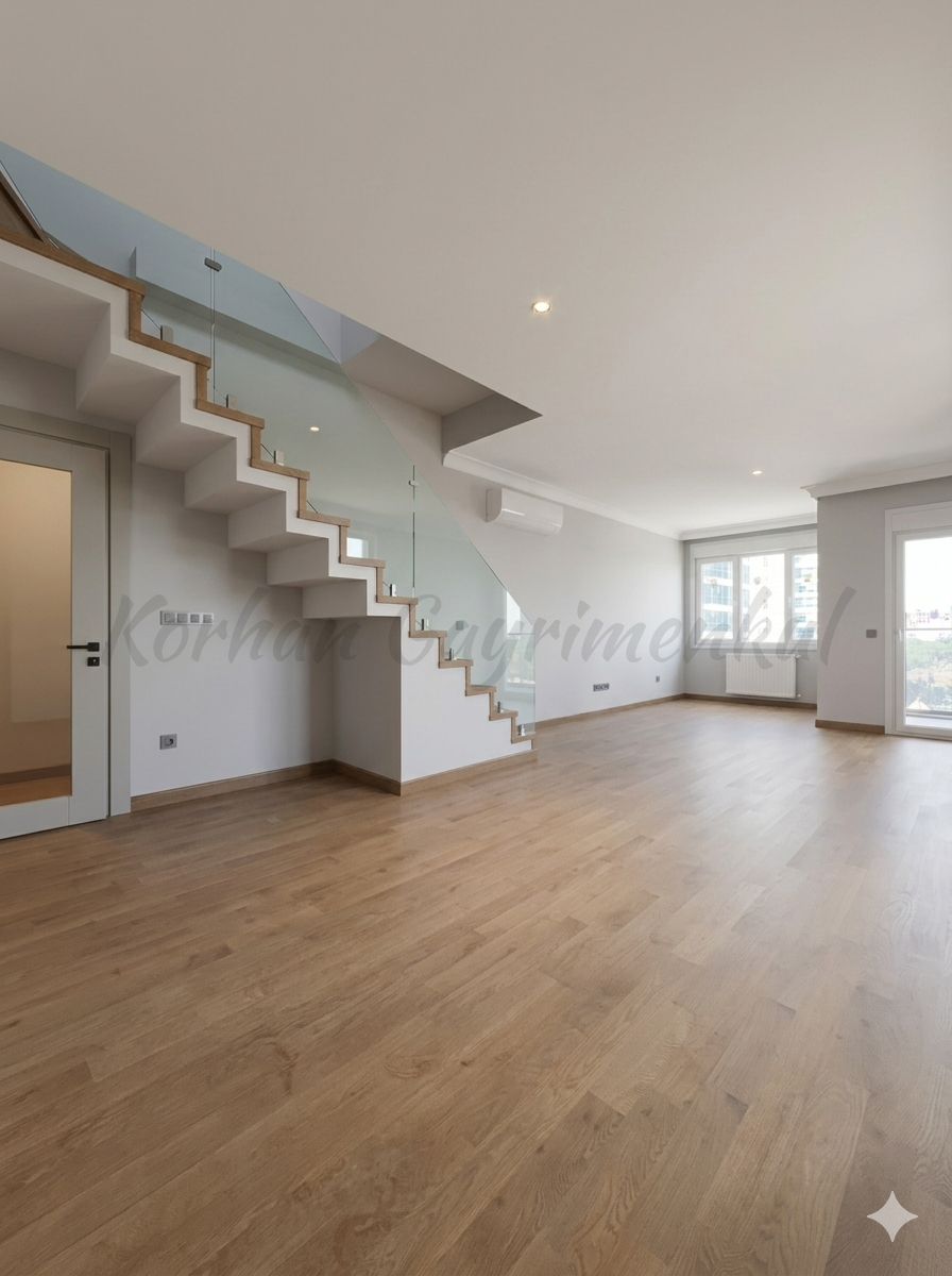 ÇİFTEHAVUZLAR BAĞDAT CADDESİNE 4. BİNADA TERASLI 90M2 NET DUBLEKS