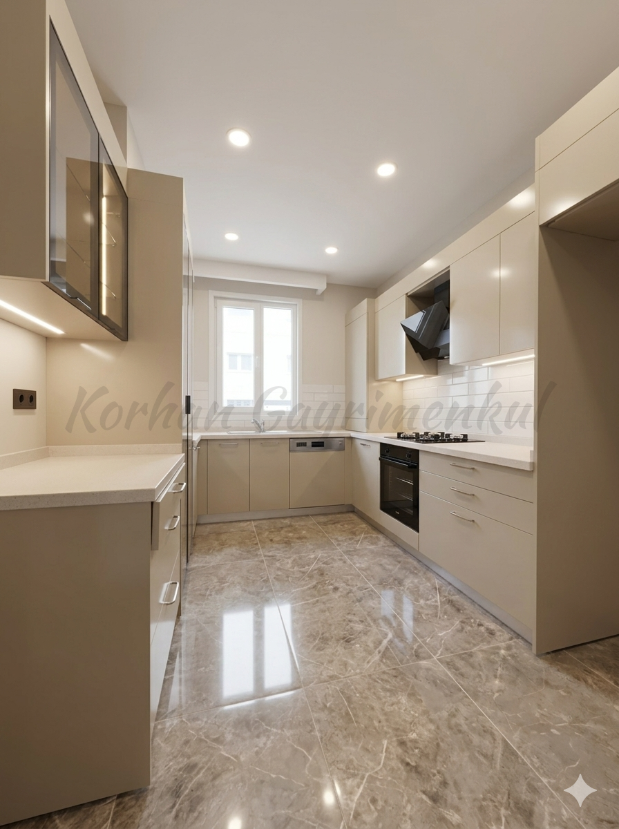 ÇİFTEHAVUZLAR BAĞDAT CADDESİNE 4. BİNADA TERASLI 90M2 NET DUBLEKS