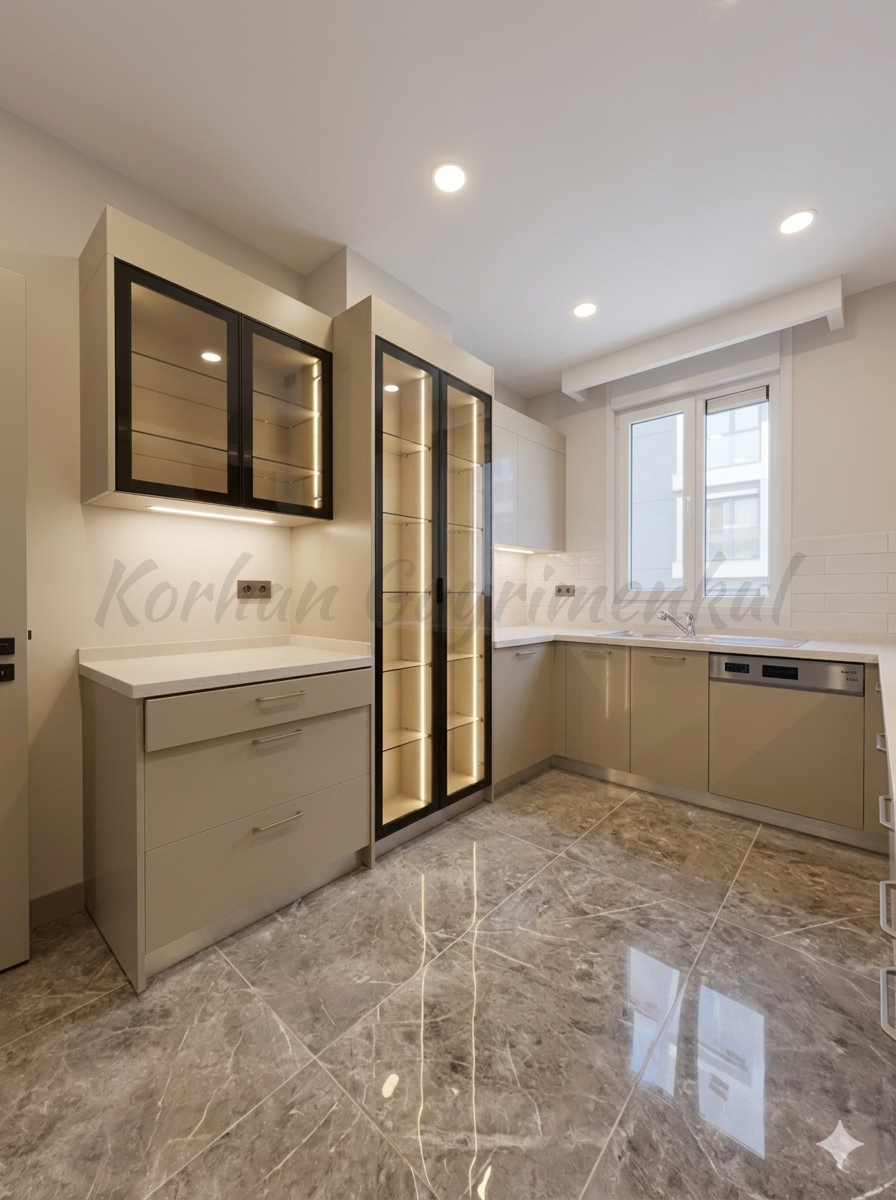 ÇİFTEHAVUZLAR BAĞDAT CADDESİNE 4. BİNADA TERASLI 90M2 NET DUBLEKS